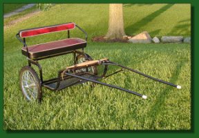 Miniature Donkey Easy Entry Driving Carts For Sale