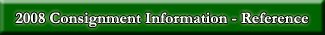 2007 Consignment Information for The Great American Miniature Donkey Sale