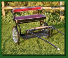 Miniature Donkey Easy Entry Driving Carts For Sale
